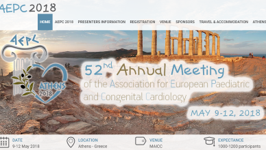 52-я Ежегодная конференция Европейской ассоциации детских кардиологов (AEPC Annual Meeting)